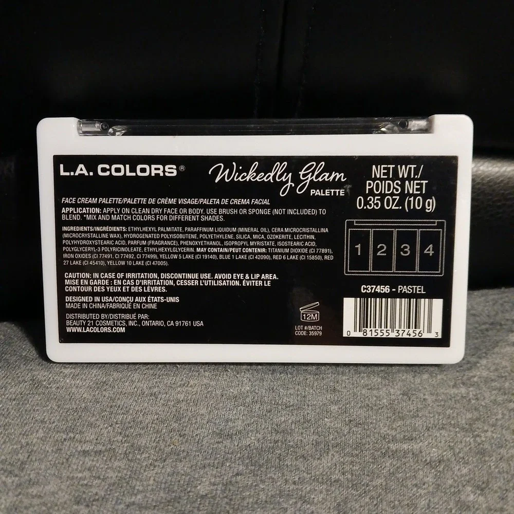 la colors eyeshadow 4 Color Cream Palette For‎ Makeup Fun New!